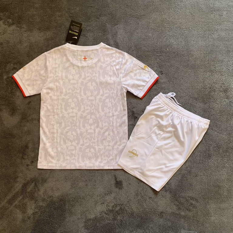 England 2024/25 White/Red Special Edition Kids Jersey Set