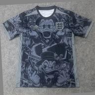 England 2026 Black/Gray Donald Duck Special Version Jersey