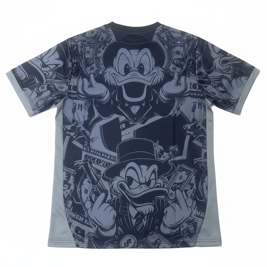 England 2026 Black/Gray Donald Duck Special Version Jersey