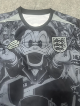 England 2026 Black/Gray Donald Duck Special Version Jersey