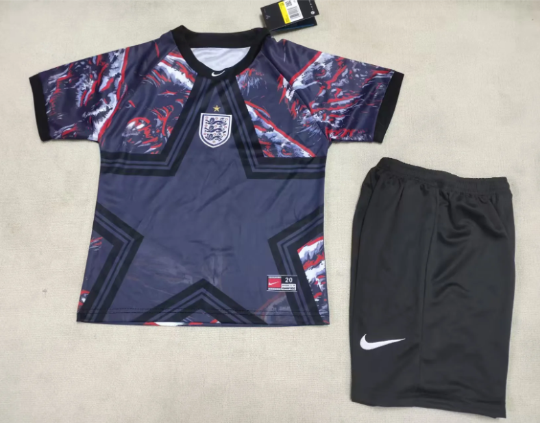 England 2026 Hollywood Goalkeeper Kids Jersey Set