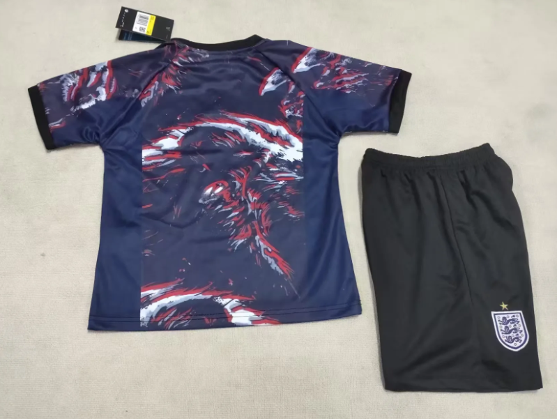 England 2026 Hollywood Goalkeeper Kids Jersey Set