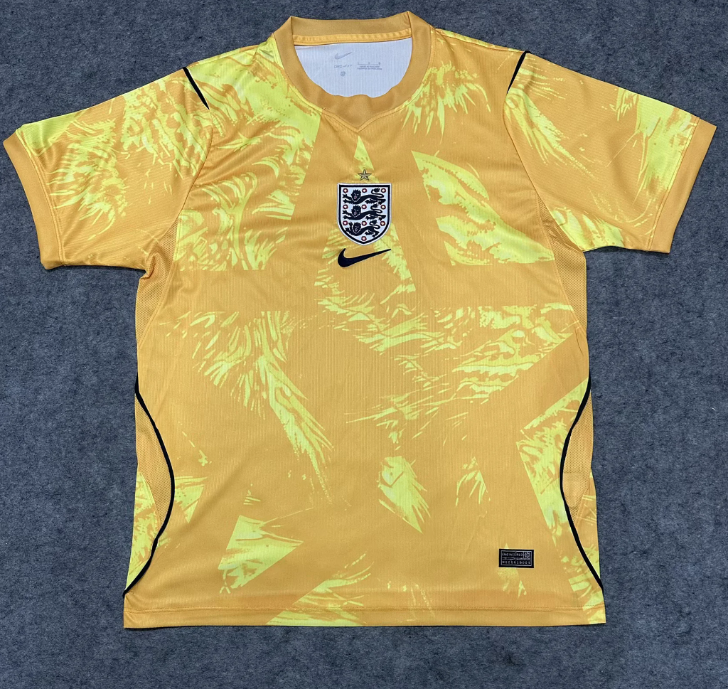 England 2026 Orange/Yellow Goalkeeper Jersey