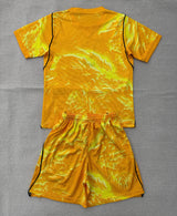 England 2026 Orange/Yellow Goalkeeper Kids Jersey Set