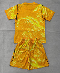 England 2026 Orange/Yellow Goalkeeper Kids Jersey Set