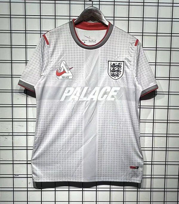 England 2026 Pewter Grey/Bright Crimson Palace Version Jersey
