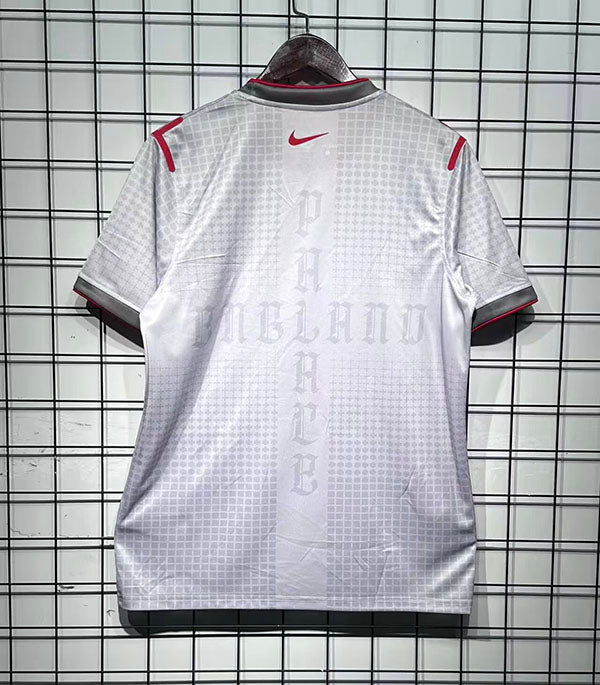 England 2026 Pewter Grey/Bright Crimson Palace Version Jersey