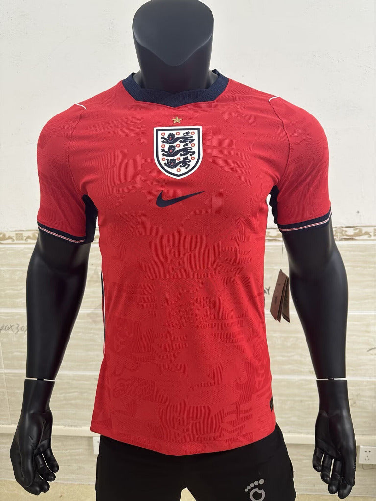 England 2026 Red/Blue Away Player Version Jersey