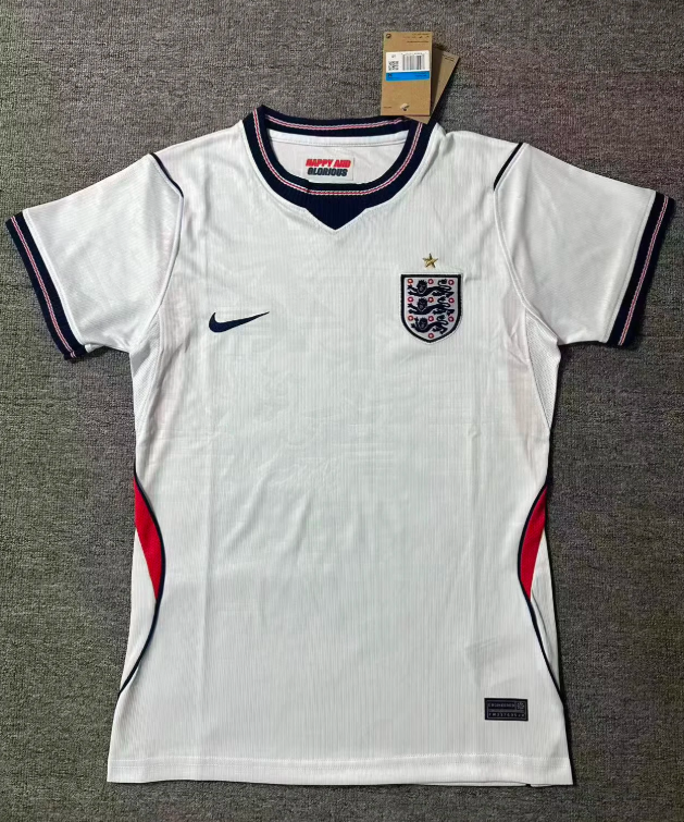 England 2026 White/Red/Navy Home Women Jersey