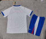 England 25/26 White/Blue Home Kids Jersey Set