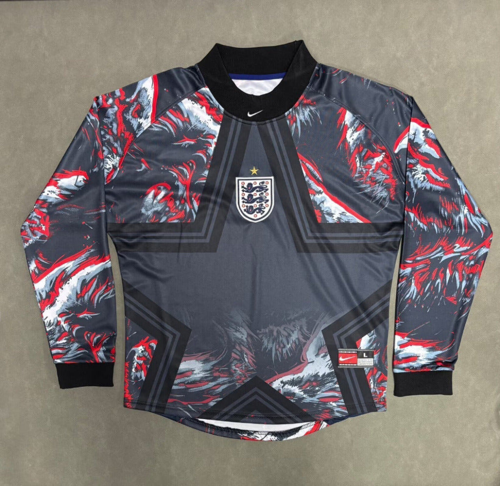 England 26/27 Black Goalkeeper Long Sleeve Jersey