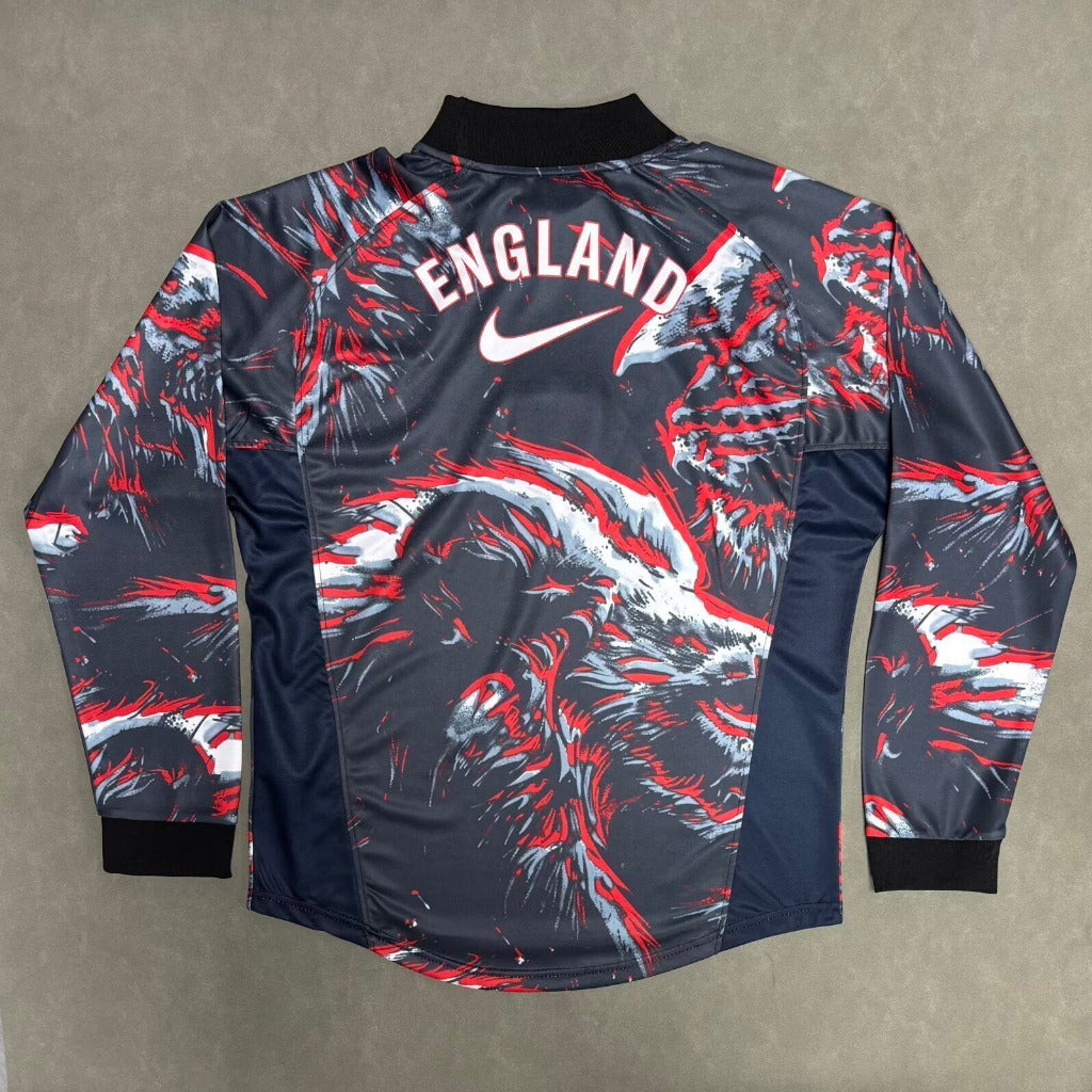 England 26/27 Black Goalkeeper Long Sleeve Jersey