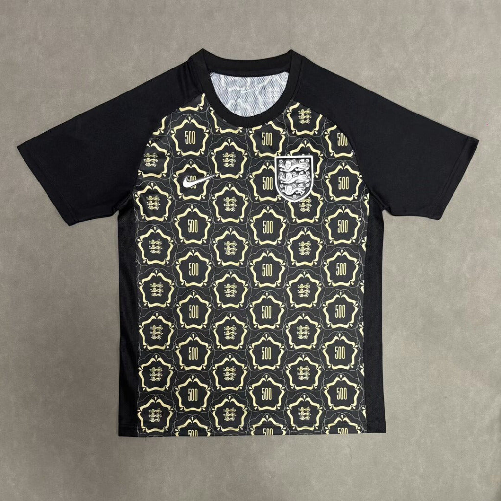England 26/27 Gold/Black Pre-Match Jersey