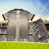 England 26/27 Gray Stained Training Kids Jersey Set