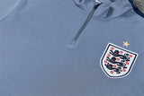 England 26/27 Grey/Navy with Red Trim Training Tracksuit Set