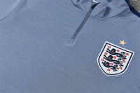 England 26/27 Grey/Navy with Red Trim Training Tracksuit Set