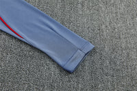 England 26/27 Grey/Navy with Red Trim Training Tracksuit Set