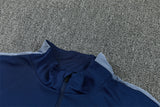 England 26/27 Royal Blue with Red Trim Training Tracksuit Set
