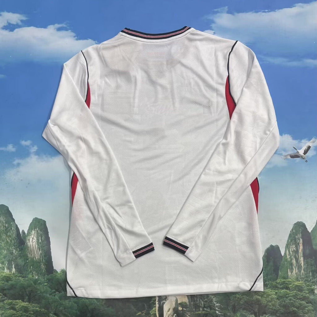 England 26/27 White/Red World Cup Home Long Sleeve Jersey