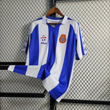Espanyol 1984/89 Retro Version Blue/White Home Jersey
