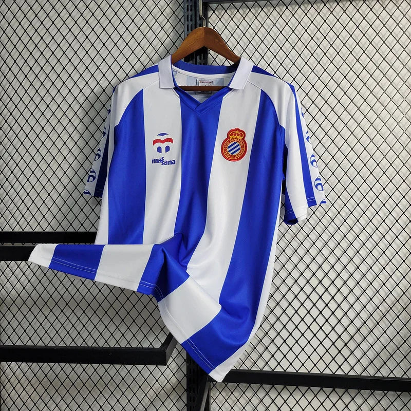 Espanyol 1984/89 Retro Version Blue/White Home Jersey