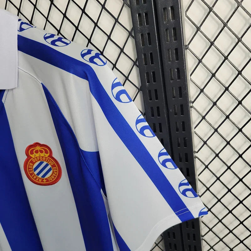 Espanyol 1984/89 Retro Version Blue/White Home Jersey
