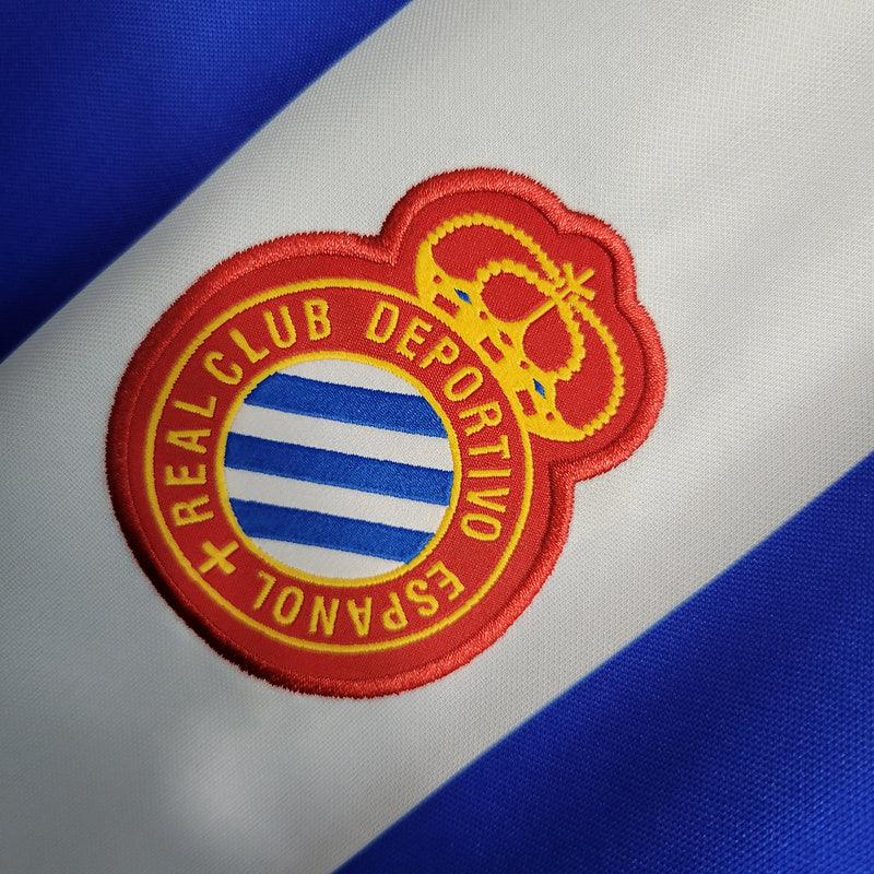 Espanyol 1984/89 Retro Version Blue/White Home Jersey