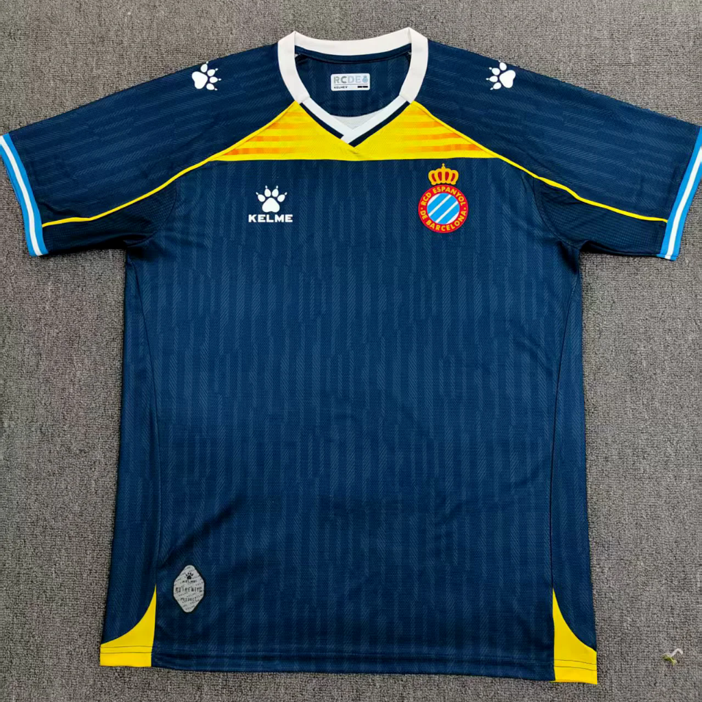 Espanyol 25/26 Blue/Yellow Third Jersey