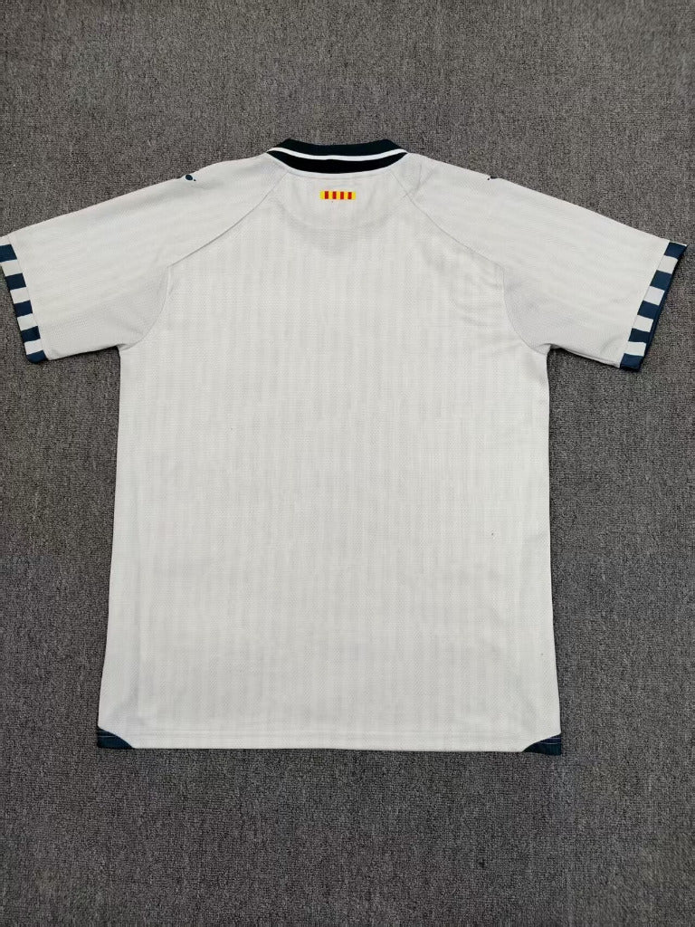Espanyol 25/26 White/Black Away Jersey