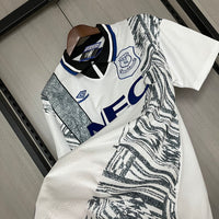 Everton 1994/95 Vintage Retro Black/White Home Jersey