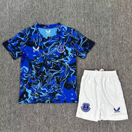 Everton 25/26 Blue Training Kids Jersey Set