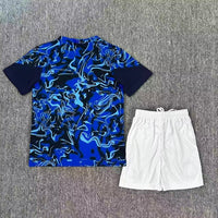 Everton 25/26 Blue Training Kids Jersey Set