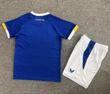 Everton 26/27 Blue/White/Yellow Home Kids Jersey Set