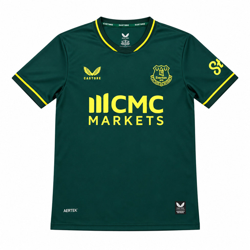 Everton 26/27 Dark Green/Yellow Trim 3rd Jersey