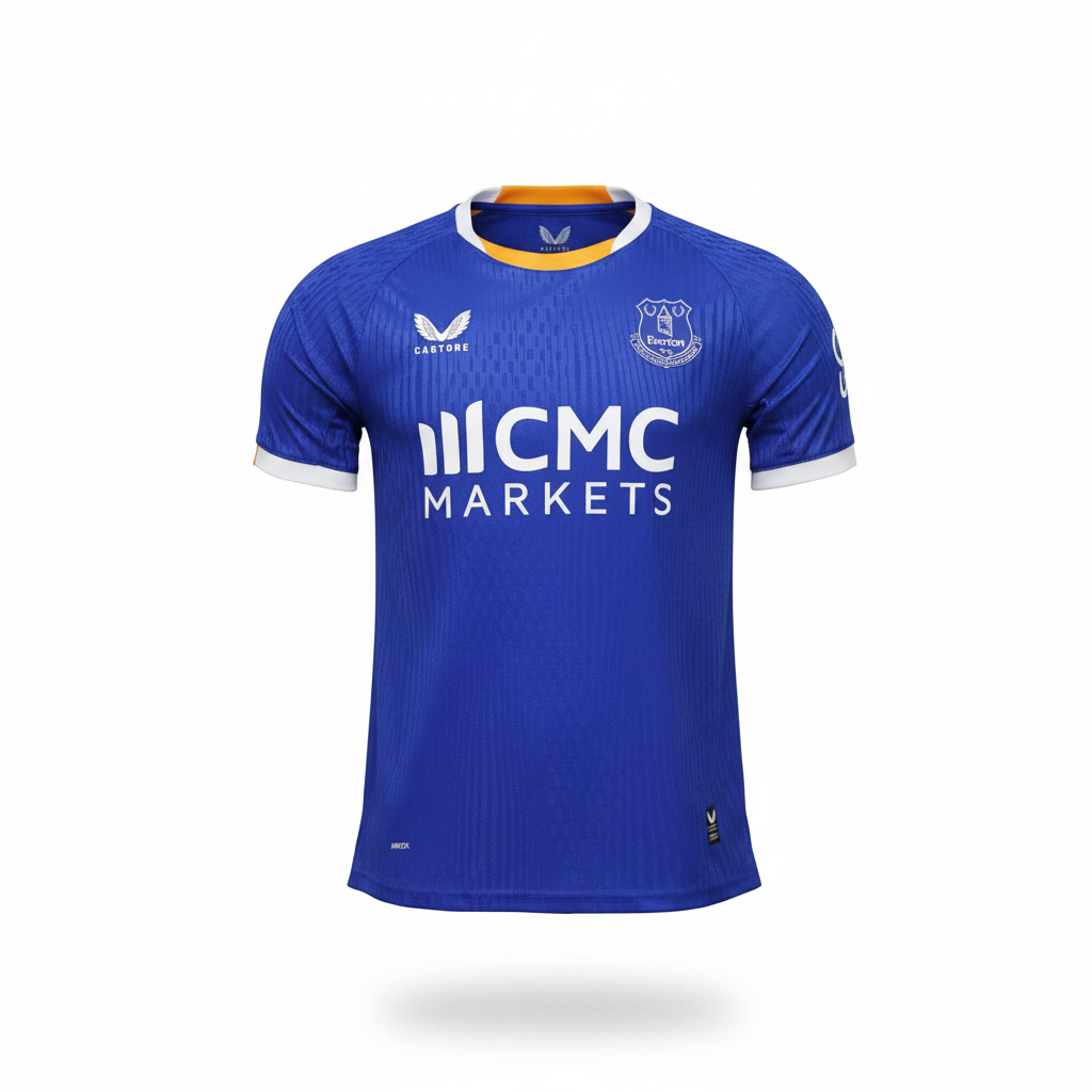 Everton 26/27 Royal Blue/White Home Player Version Jersey