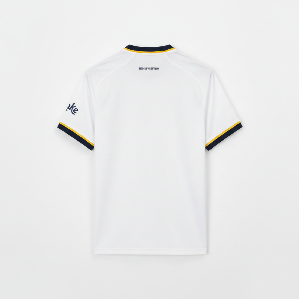 Everton 26/27 White/Navy Blue/Yellow Stripes Away Jersey