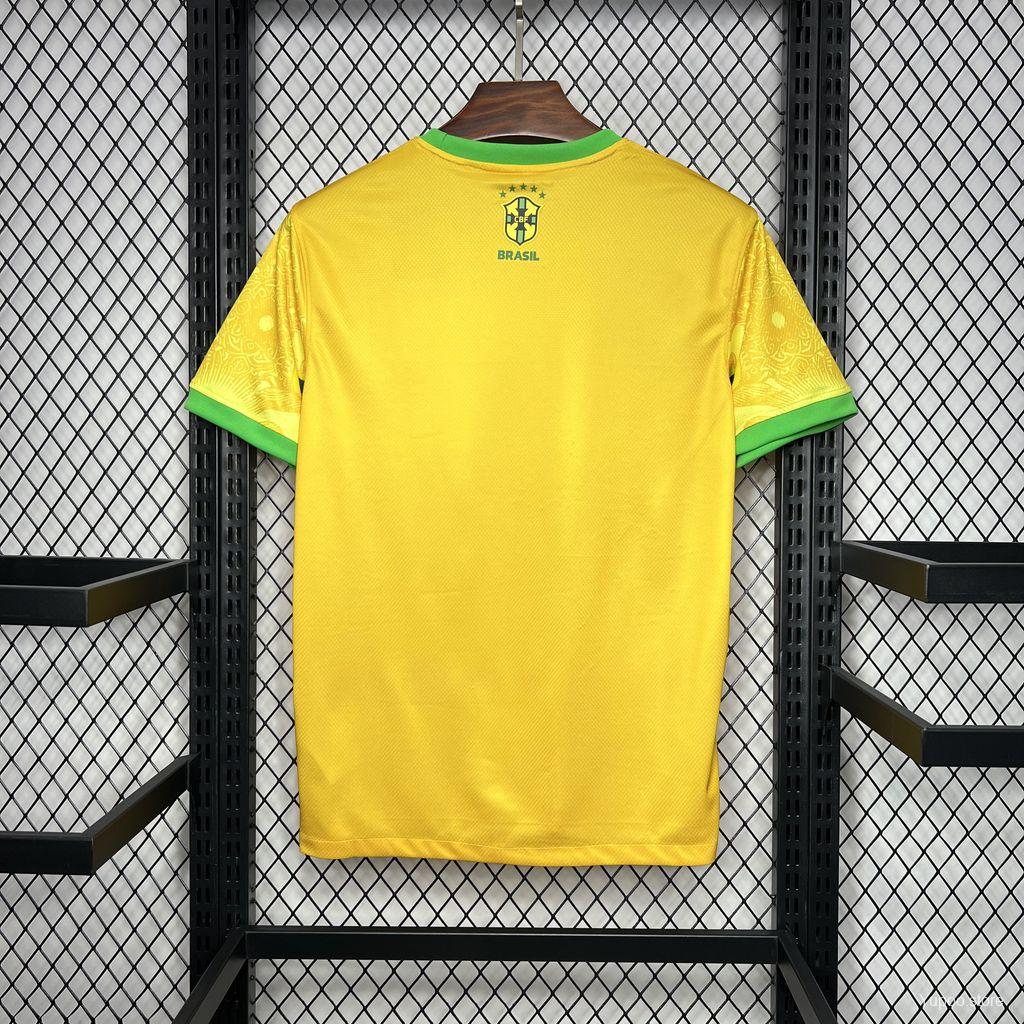 Brazil Concept Yellow Jersey "Christ The Redeemer"