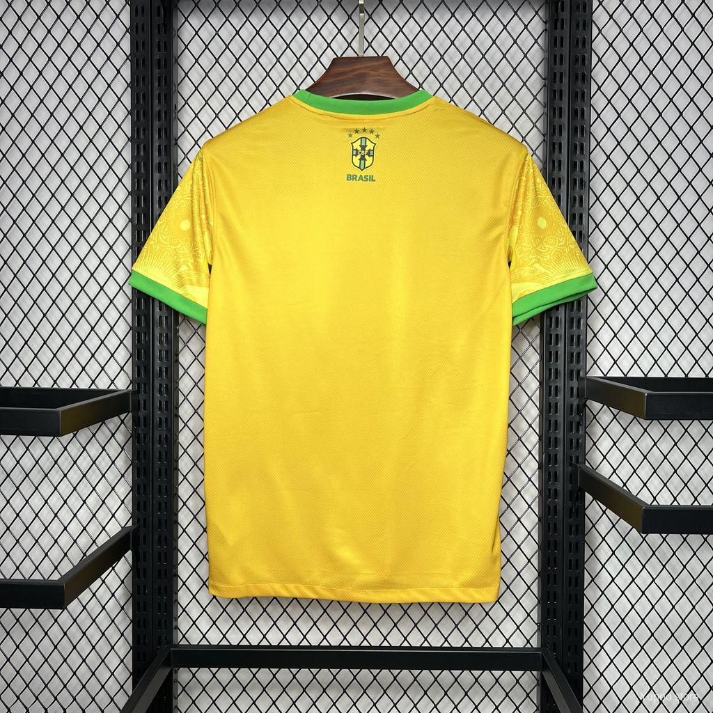Brazil Concept Yellow Jersey "Christ The Redeemer" - Concept Kits