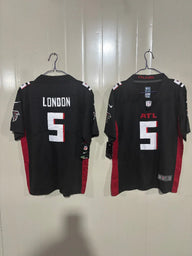 Falcons 25/26 London #5 Black Game Kids Jersey