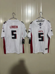 Falcons 25/26 London #5 White Game Kids Jersey
