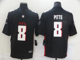 Falcons 25/26 Pitts #8 Black NFL Game Jersey