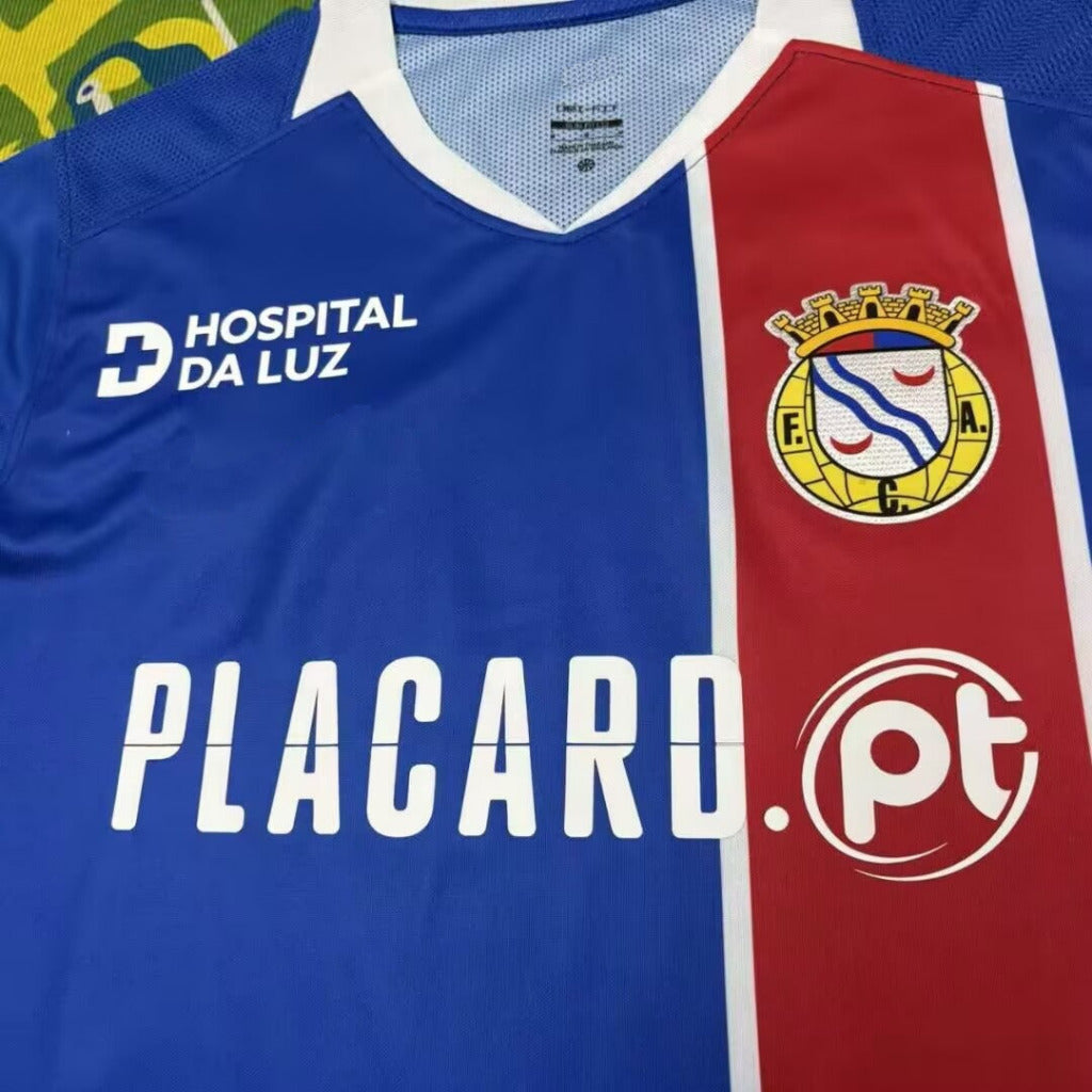 FC Alverca 26/27 Blue/Red/White Trim Home Jersey