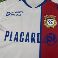FC Alverca 26/27 White/Red/Blue Trim Away Jersey