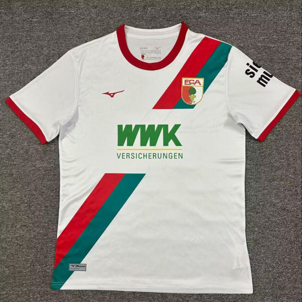 FC Augsburg 25/26 White Home Jersey - Concept Kits