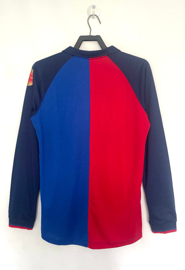 FC Barcelona 1899/99 Vintage Retro Centennial Home Long Sleeves Jersey - Concept Kits