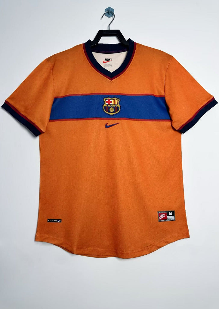FC Barcelona 1998/99 Vintage Retro Second Away Game Jersey - Concept Kits