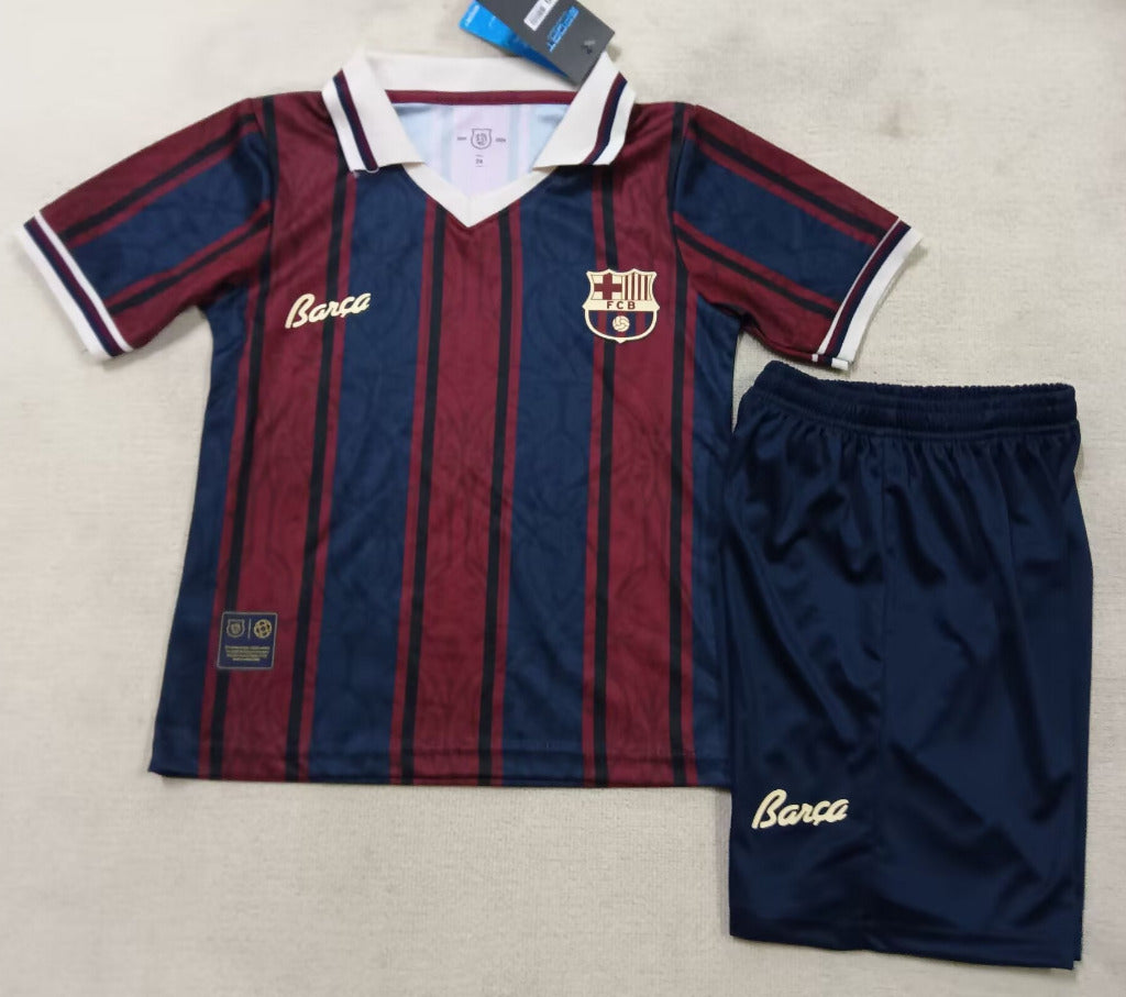 FC Barcelona 25/26 125th Anniversary Kids Jersey Set