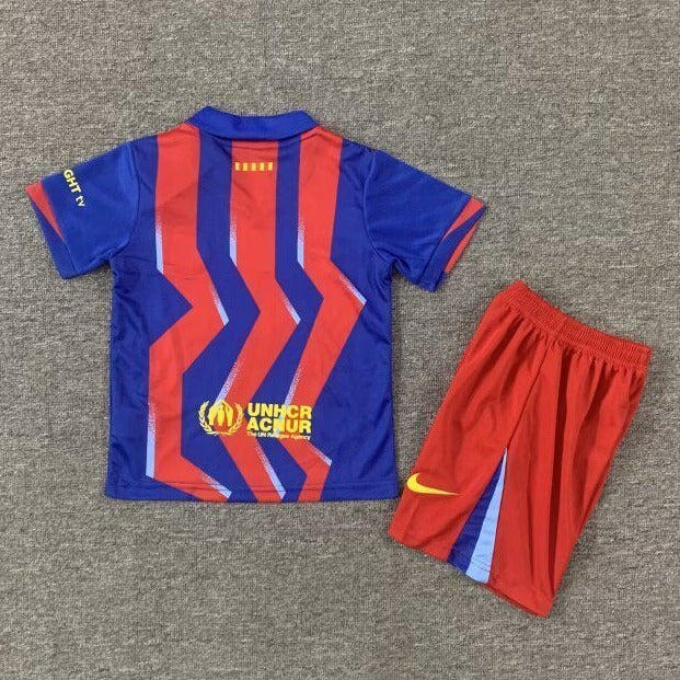 FC Barcelona 25/26 4th Away Kids Jersey Set