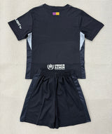 FC Barcelona 25/26 Black Goalkeeper Kids Jersey Set