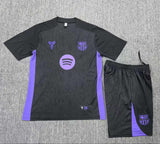 FC Barcelona 25/26 Black/Purple Training Kids Jersey Set